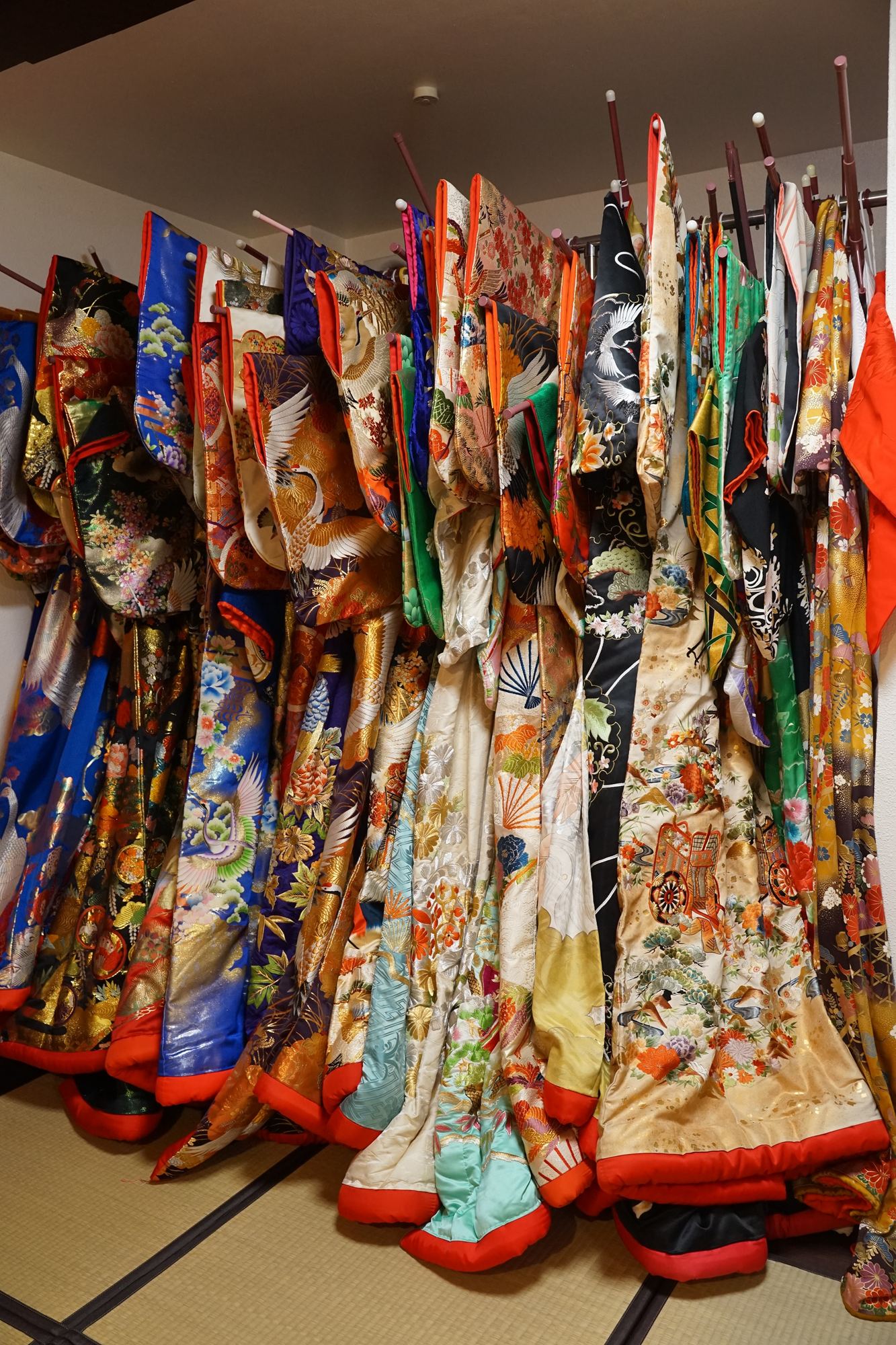 花魁体験の様子